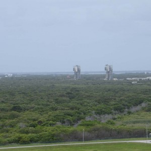 Launch Complex 17 in the background.